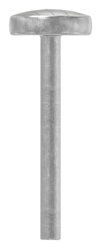 Kugelkopfbolzen flach, Scheibe Ø 22mm, SchaftØ 5,5mm, Schaftlänge: 50mm