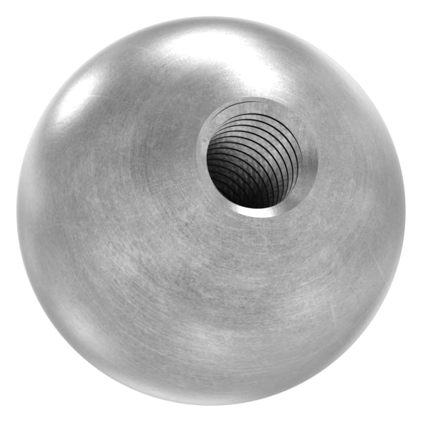 Massivkugel, glatt, mit Innengewinde M6