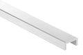 Kantenschutzprofil STATIC, Alu eloxiert E4/EV1, Edelstahlfinish
