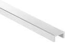 Kantenschutzprofil STATIC, Alu eloxiert E4/EV1, Edelstahlfinish