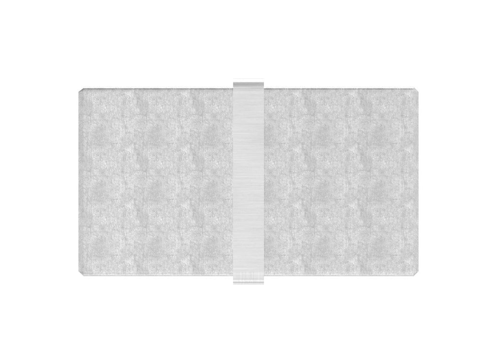 Rohrverbinder für Quadrat-Nutrohr, V2A / V4A