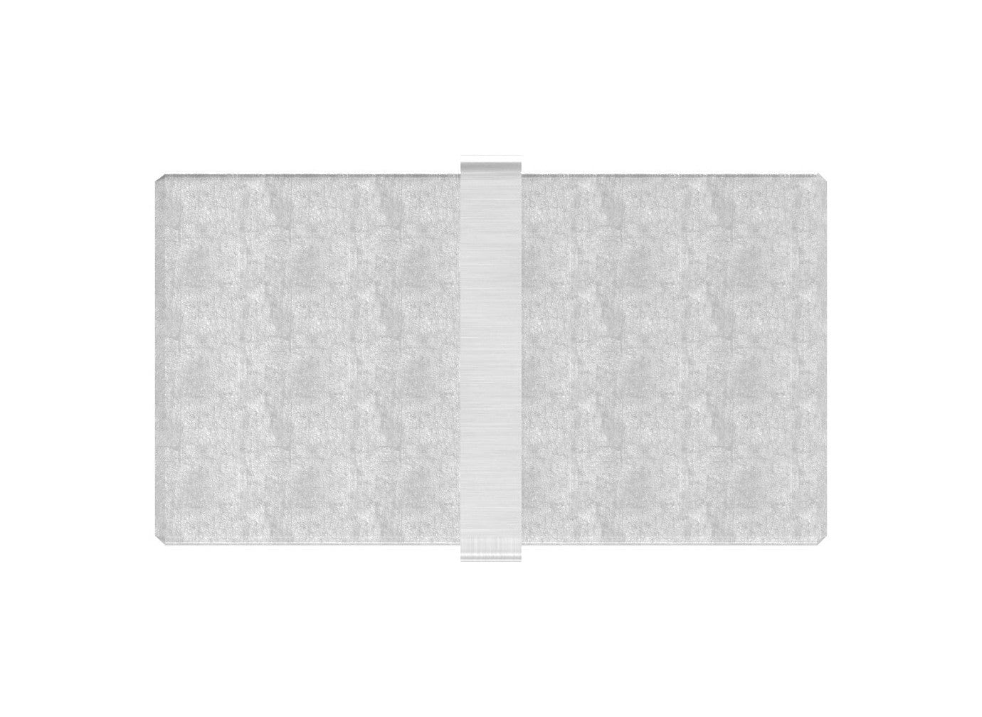Rohrverbinder für Quadrat-Nutrohr, V2A / V4A