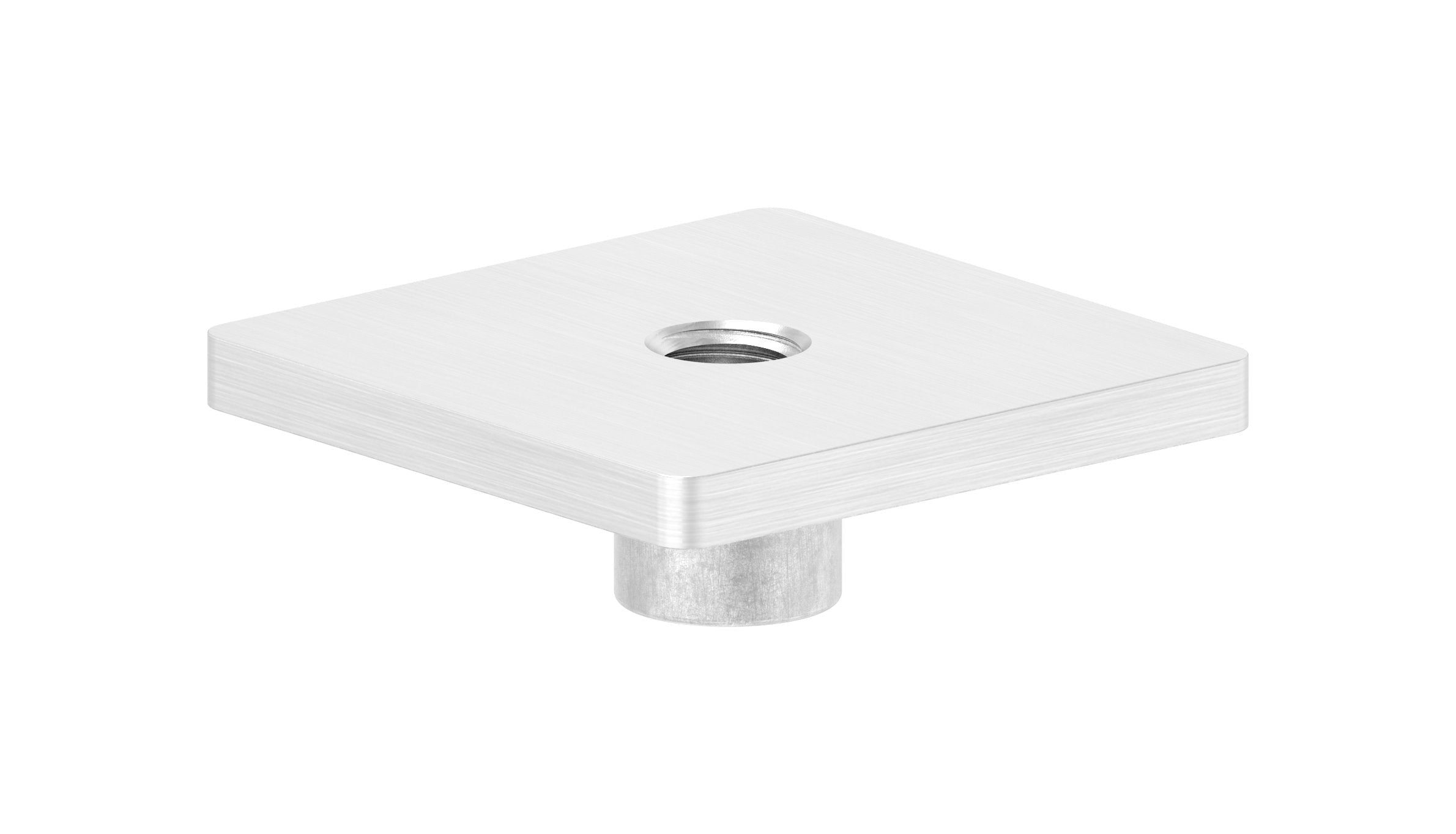 Flachkappe für Rohr 40 x 40 mm