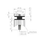 Anschluss Ø 48,3 mm
