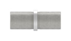 Edelstahl Rundrohr-Verbinder, mit Steg, zum Stecken und Kleben ins Rohr, V2A / V4A