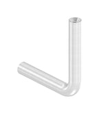 Bügel Edelstahl, 90° gebogen, 2 x Innengewinde, V2A / V4A