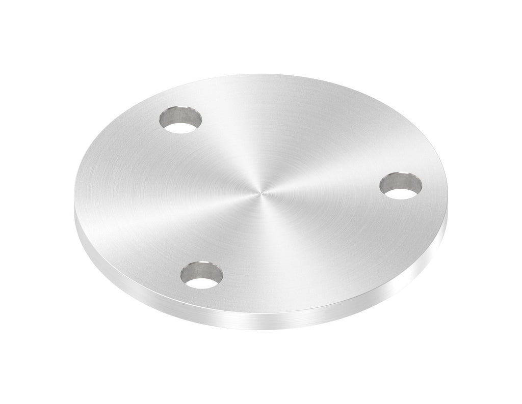 Ankerplatte Ø 100 x 6 mm, Bohrung 11 mm, mit Rundschliff