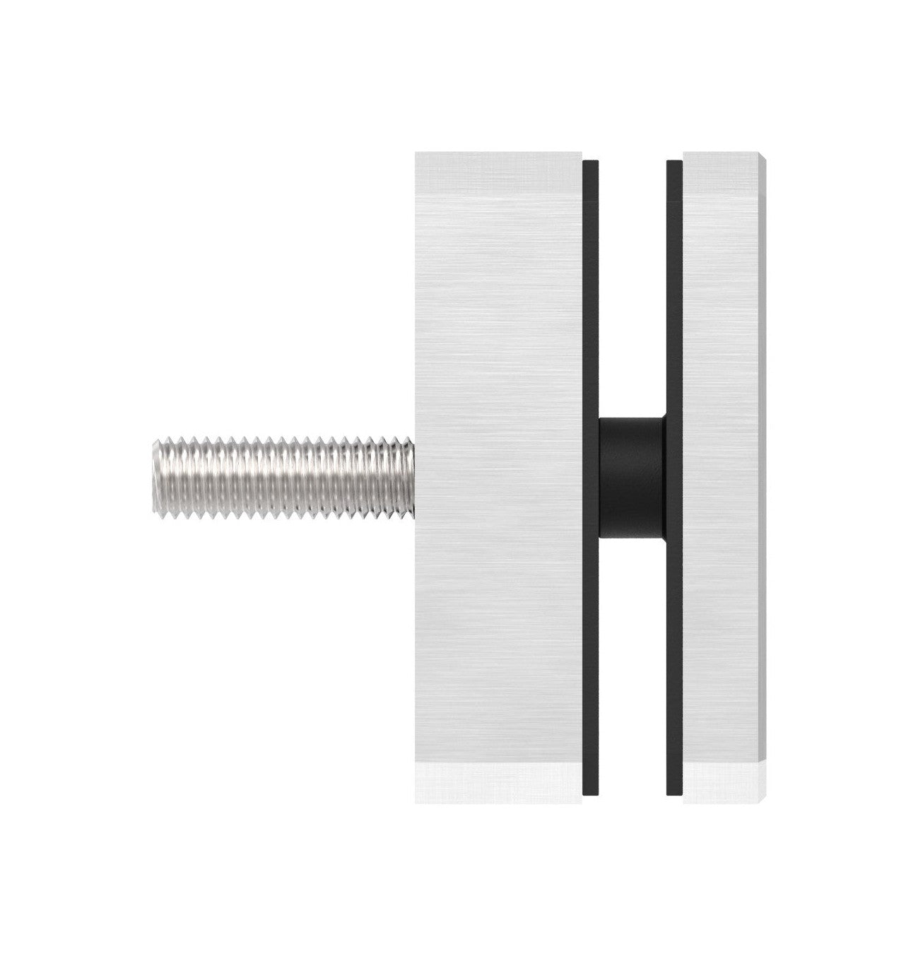 Glaspunkthalter 63 x 78 mm, Klemmbereich 8.0 x 21.52 mm,V2A