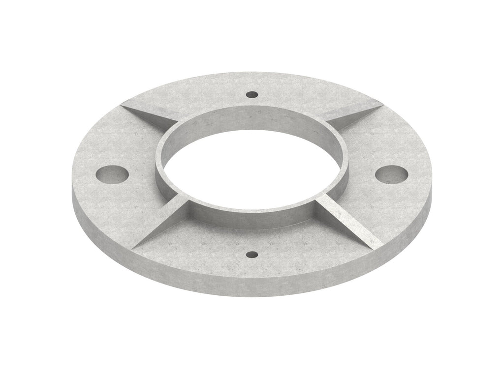 Ankerplatte 120 x 8 mm, Mittelbohrung 60,5 mm