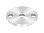 Ankerplatte Ø 70 x 6 mm mit Rundschliff