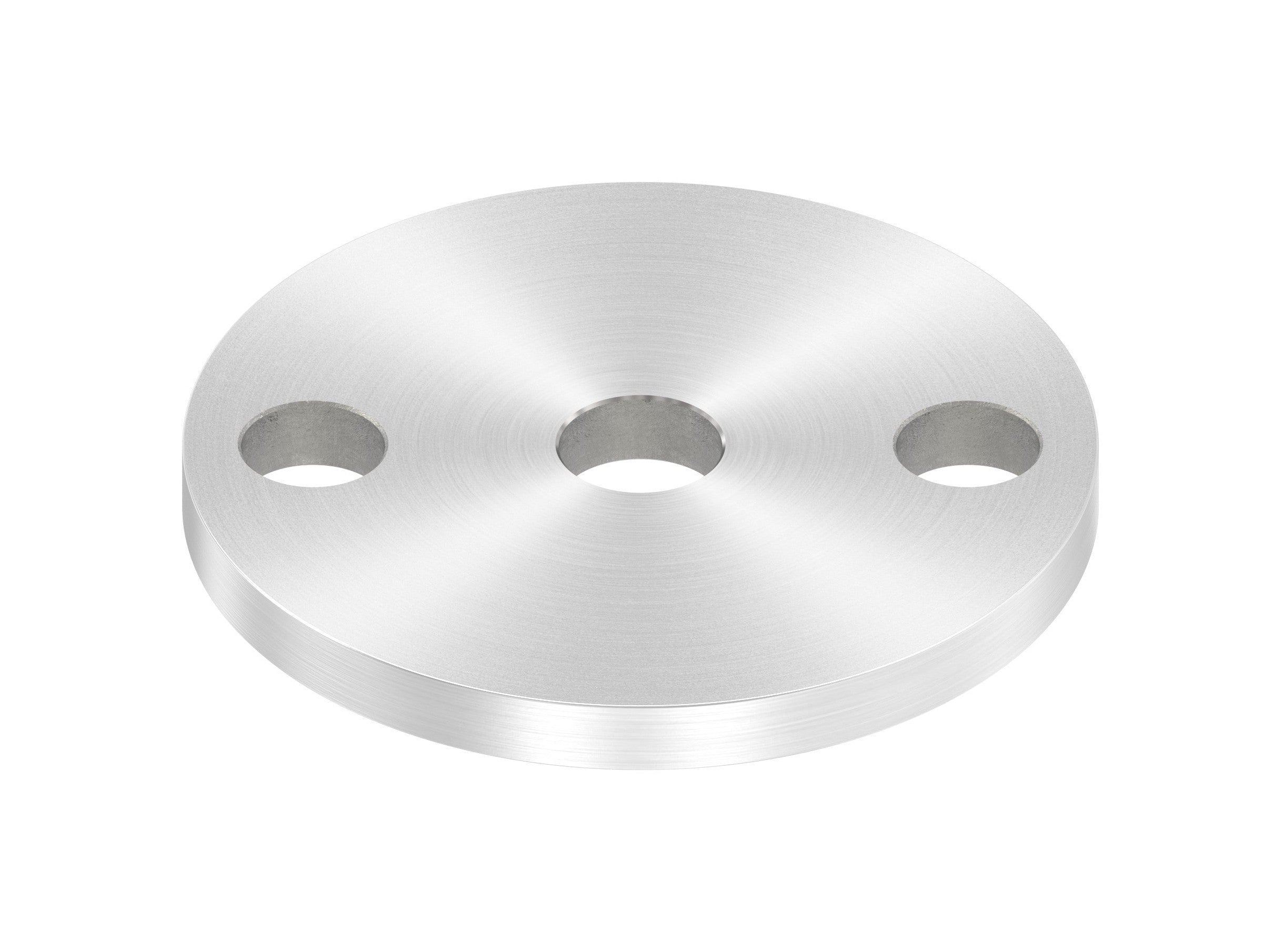 Ankerplatte Ø 70 x 6 mm mit Rundschliff