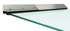 Design-Abdeckung zu Vordachprofil eleganza CANOPY, zum Einhängen in das Vordachprofil