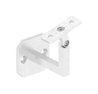 Handlaufhalter mit Gelenk und Anschlussplatte, zum Anschrauben des Handlaufs, V2A / V4A