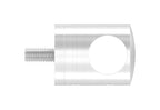 Querstabhalter Ø 25 mm, mit Durchgangsbohrung, V2A