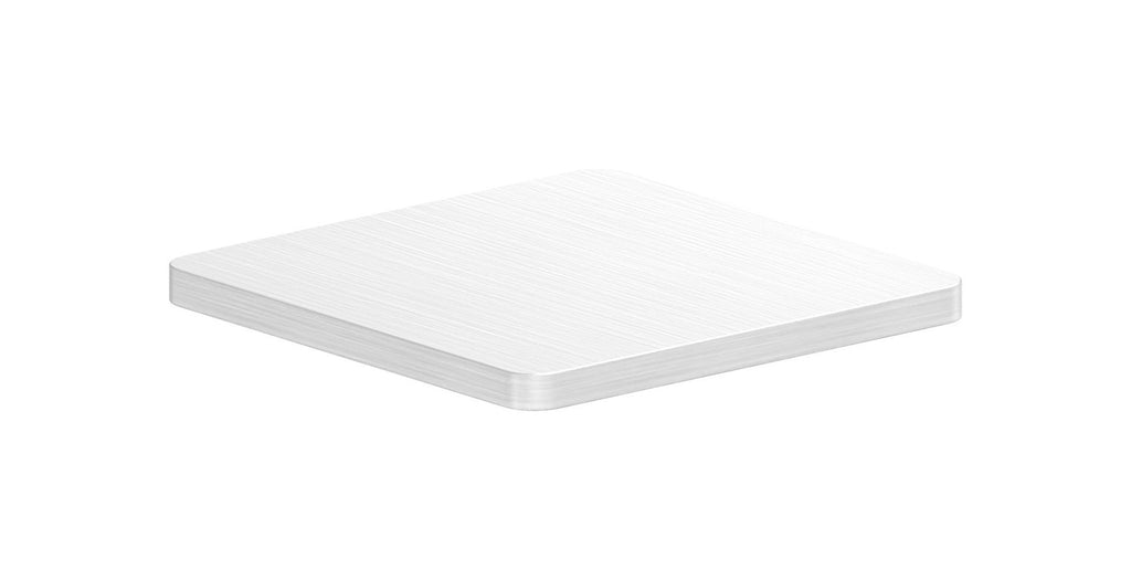 Flachkappe Stärke 2 mm für Rohr 30 x 30 mm