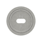 Wandhalter für Rund-Nutrohr, V2A