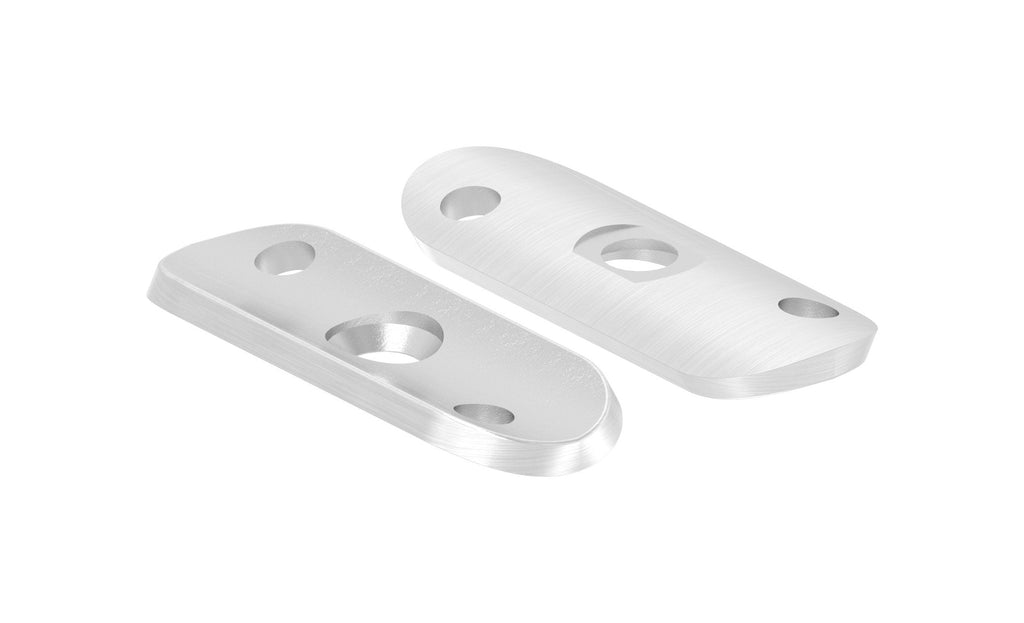 Handlaufanschlussplatte für Handlauf Ø 42,4 mm, zum Verschrauben