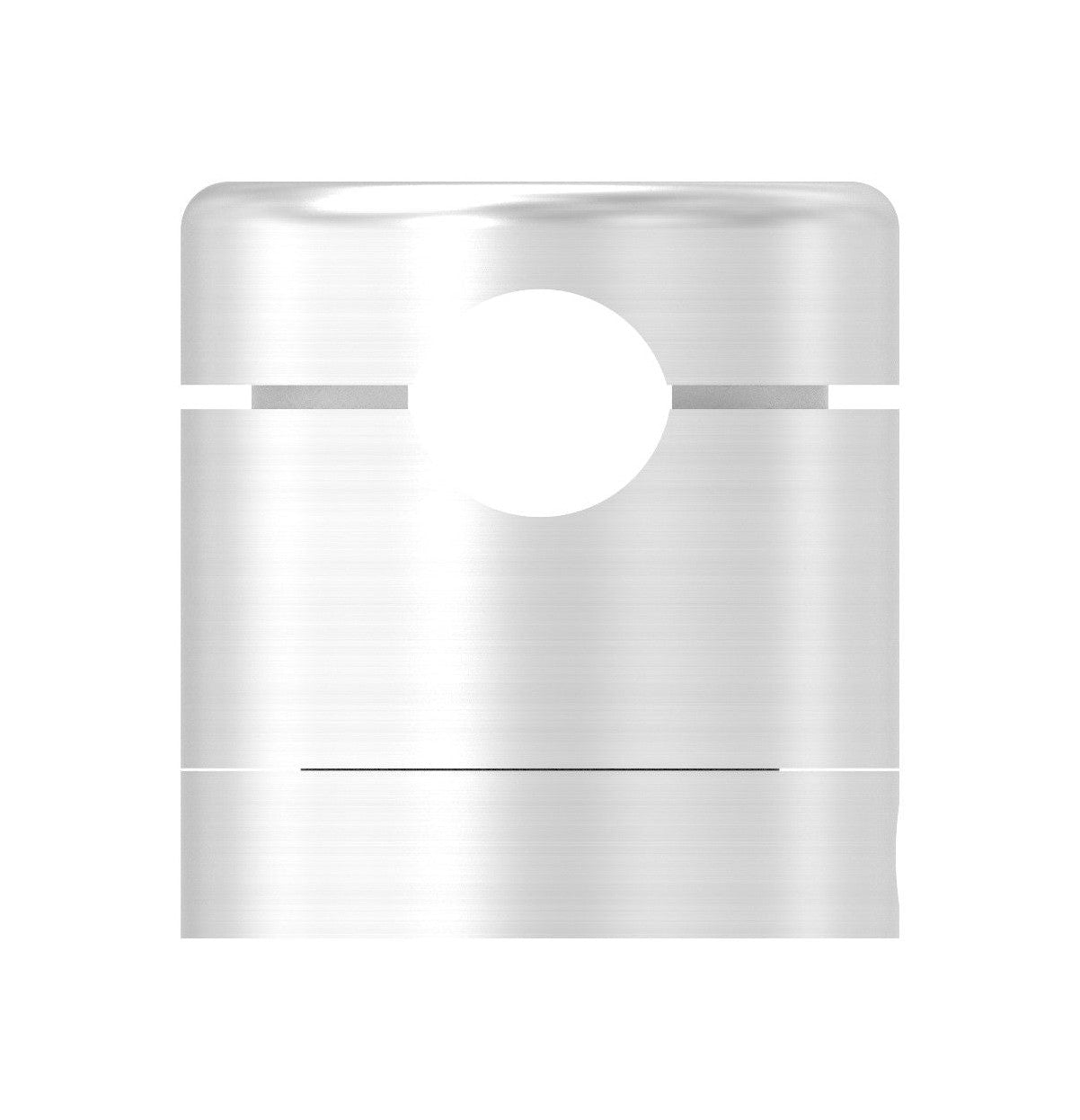 BRENK-fix® Grundhalter für Rundstäbe, mit Innengewinde M8 / Aluminium, V2A, V4A