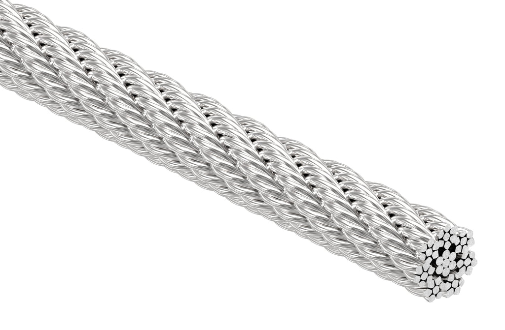 Edelstahlseil 7x7, Ø 6 mm