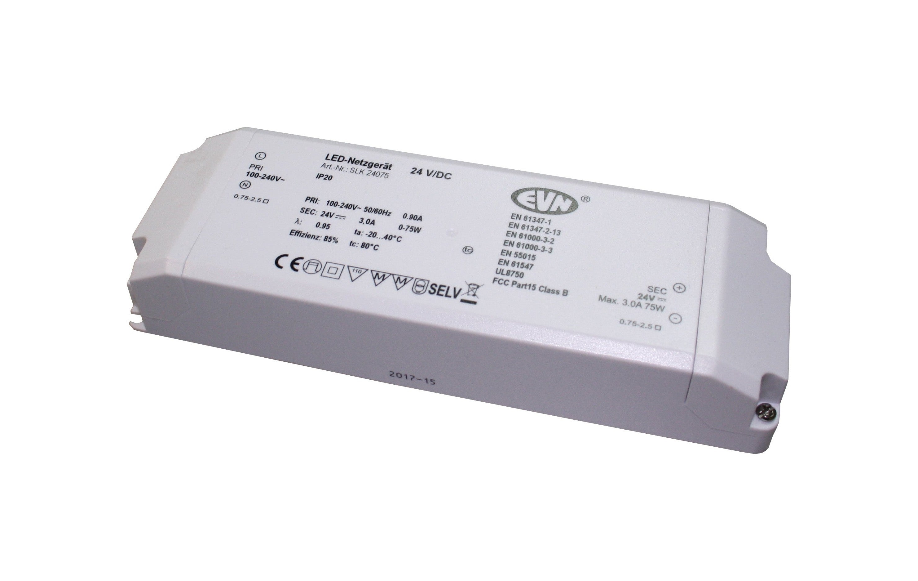Schutzart IP 20 (Innenbereich), 0.1 - 36.0 W
