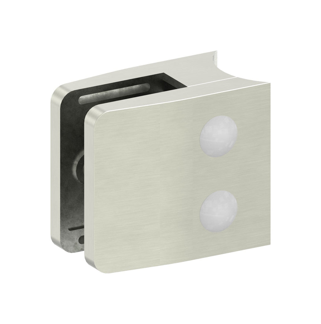 Edelstahleffekt, Anschluss für Durchmesser 42,4 mm