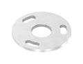 Ankerplatte Ø 100 x 6 mm, Mittelbohrung 34 mm, 3 Langlöcher 11 x 25 mm