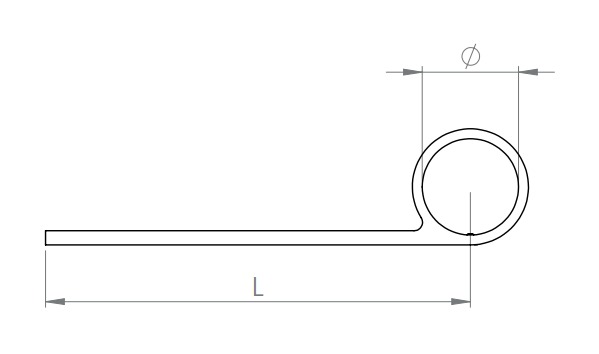 Handlaufstütze V2A