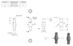 Edelstahl Zierhülse mit Durchgangsbohrung, Höhe 90 mm, V2A
