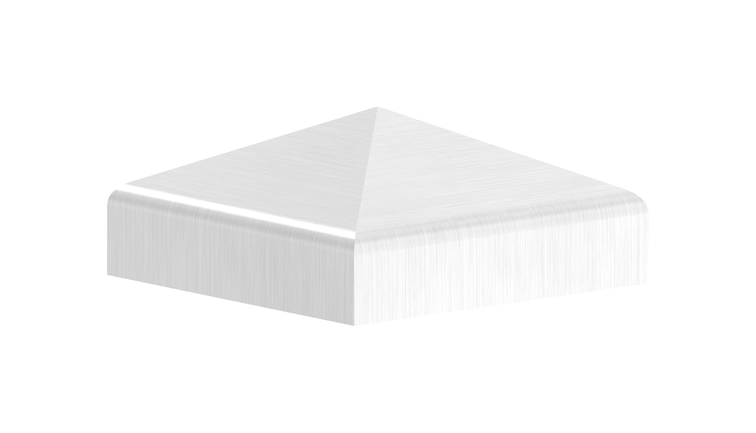 Pyramidenkappe für Rohr 30 x 30 mm