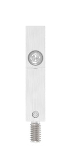 Gelenkstift Edelstahl, quadratisch, drehbar 360°, 1 x Außengewinde, 1 x Innengewinde, V2A