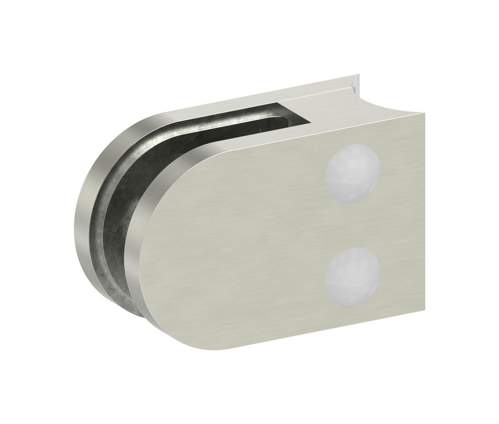 Edelstahleffekt, Anschluss für Rohr-Durchmesser 33,7 mm