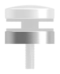 Glaspunkthalter 40 mm komplett, hier mit Unterteil Höhe A = 10 mm