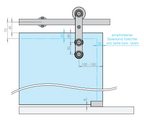 Montagezeichnung Frontansicht