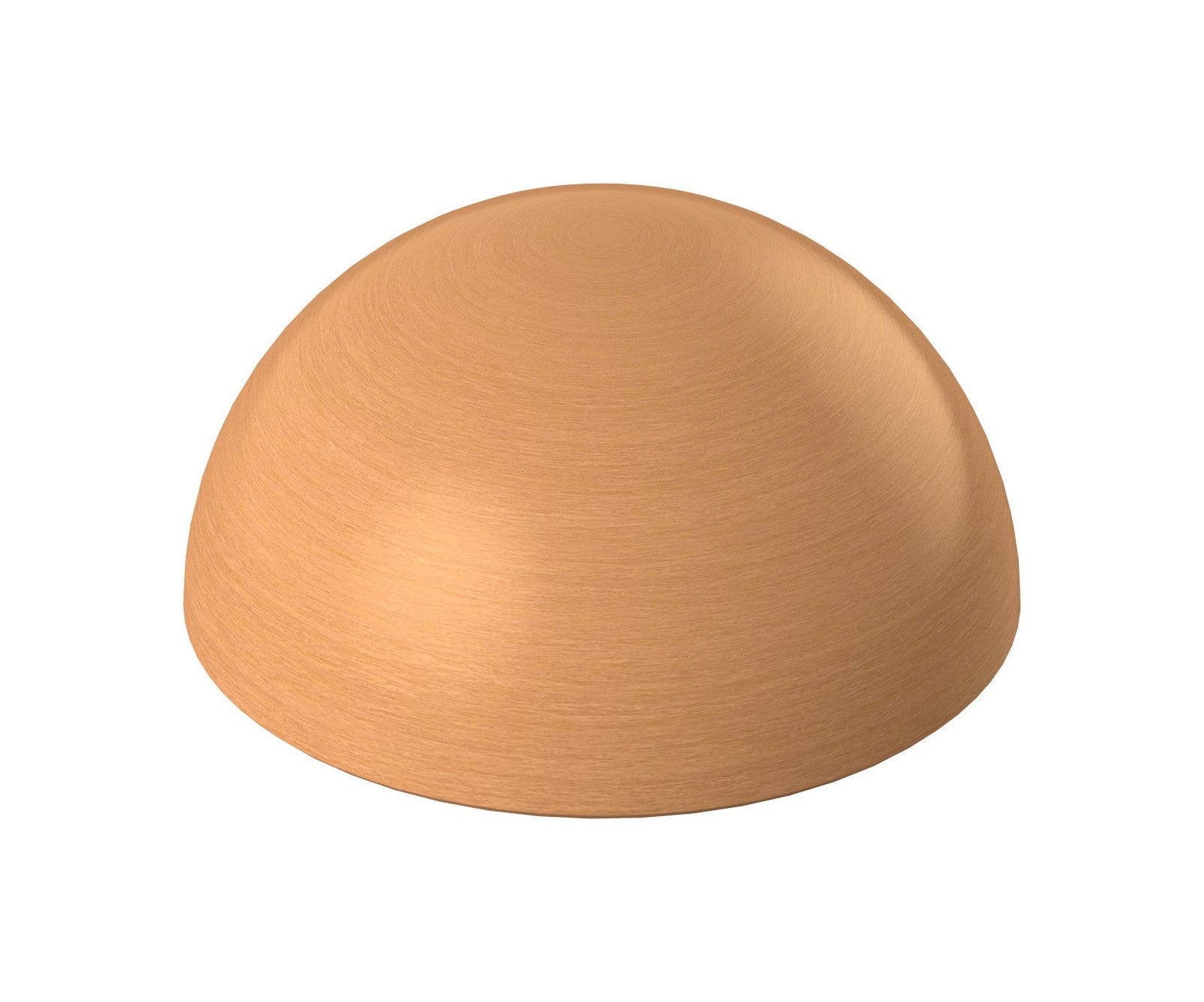 Endstück halbrund für Holzhandlauf, Ø 42 mm, geschliffen und lackiert, für den Innenbereich