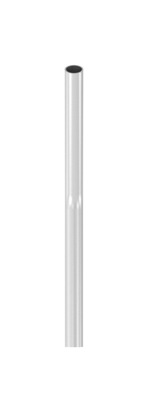 Edelstahl Rohrbogen 30° mit Bogenauslauf ca. 200 mm, V2A