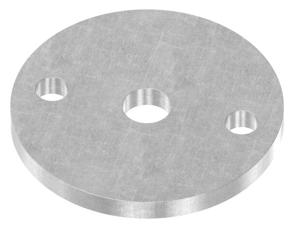 Ankerplatte rund, mit Mittelbohrung Ø 12,5mm, S235JR