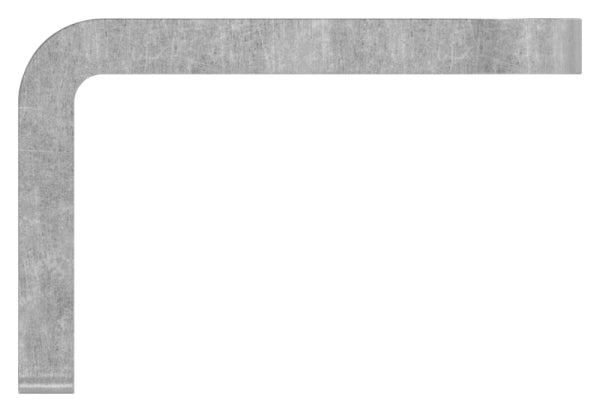Winkel-Anschweißlasche, mit Langloch 25x9mm und 12x9mm, S235