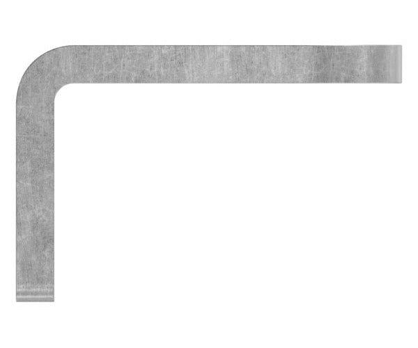 Winkel-Anschweißlasche, mit Langloch 25x9mm und 12x9mm, S235