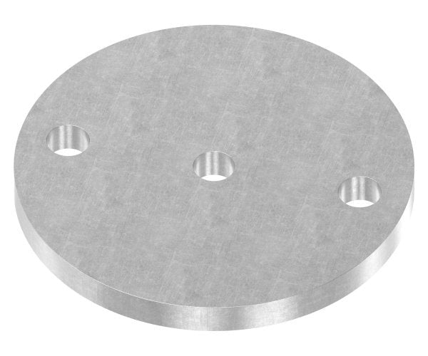 Ankerplatte Ø 120mm, mit Mittelbohrung Ø 12,5mm, S235JR
