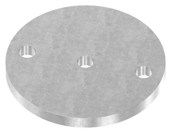 Ankerplatte Ø 120mm, mit Mittelbohrung Ø 12,5mm, S235JR