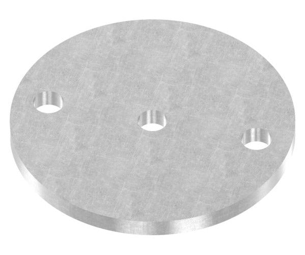 Ankerplatte Ø 120mm, mit Mittelbohrung Ø 12,5mm, S235JR