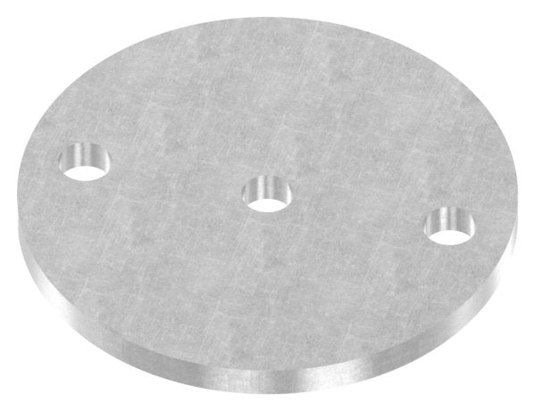 Ankerplatte Ø 120mm, mit Mittelbohrung Ø 12,5mm, S235JR