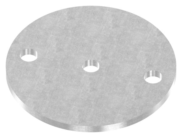 Ankerplatte Ø 120mm, mit Mittelbohrung Ø 12,5mm, S235JR