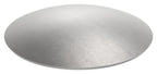 Halbrundschale 159x4,0mm, H: 26mm, Stahl roh