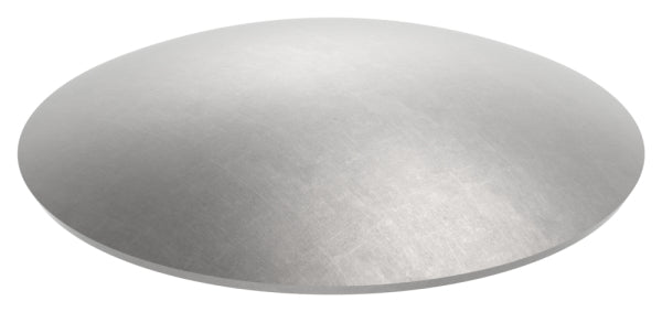 Halbrundschale 159x4,0mm, H: 26mm, Stahl roh