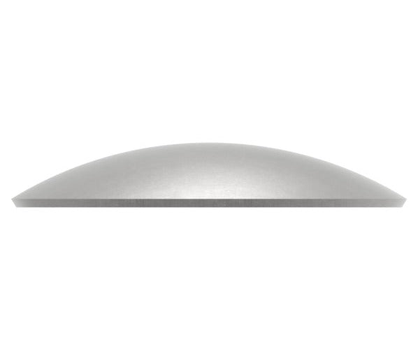 Halbrundschale 159x4,0mm, H: 26mm, Stahl roh