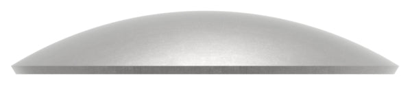 Halbrundschale 159x4,0mm, H: 26mm, Stahl roh