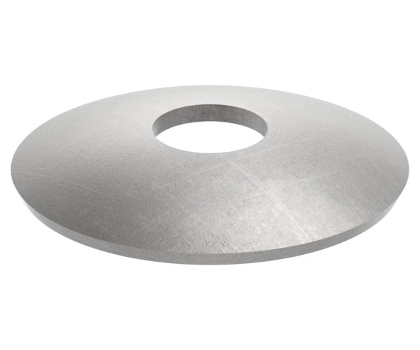 Halbrundschale Ø 42,4mm, Lochung 12,2mm, t= 3,0mm