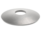 Halbrundschale Ø 42,4mm, Lochung 12,2mm, t= 3,0mm