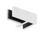 Glasverbinder 90°, für Glasstärke 12.00 - 12.76 mm, V4A